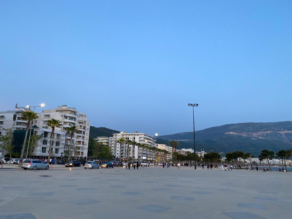 Sea View Vlore Bagian luar foto